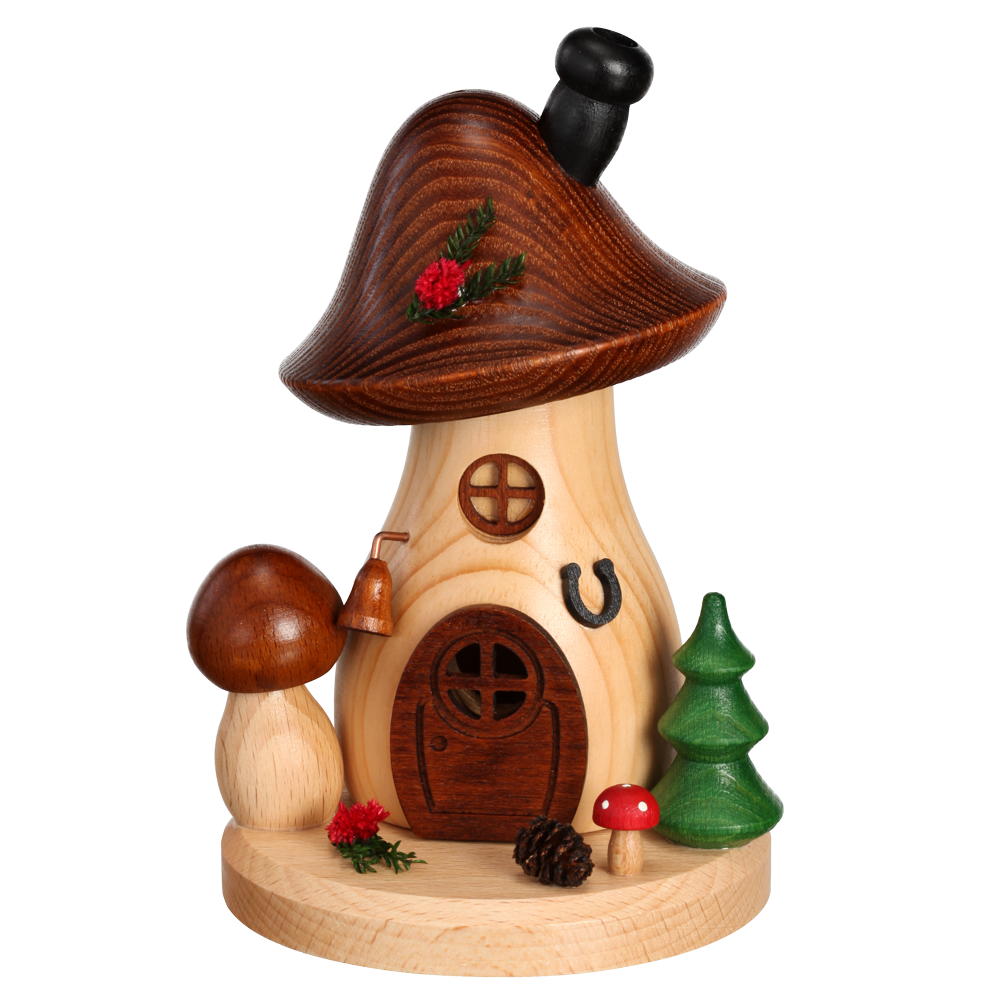 20382, Braunkappe (geschwungen, flach), Höhe ca. 15 cm